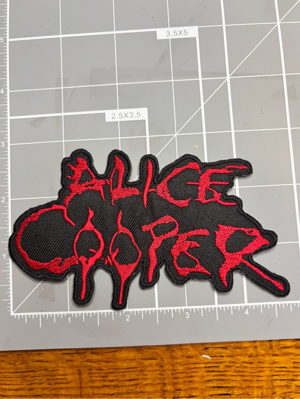 Alice Cooper patch